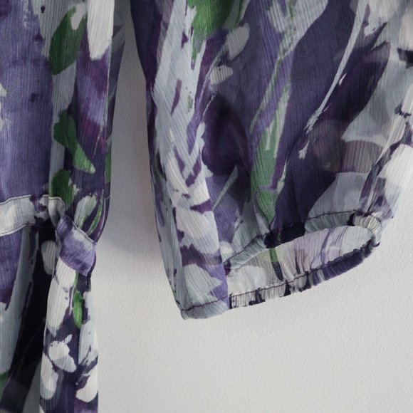 ALFANI Floral Blouse - Picture 6 of 12